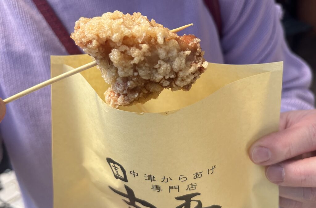 湯布院食べ歩き 中津からあげ吉吾