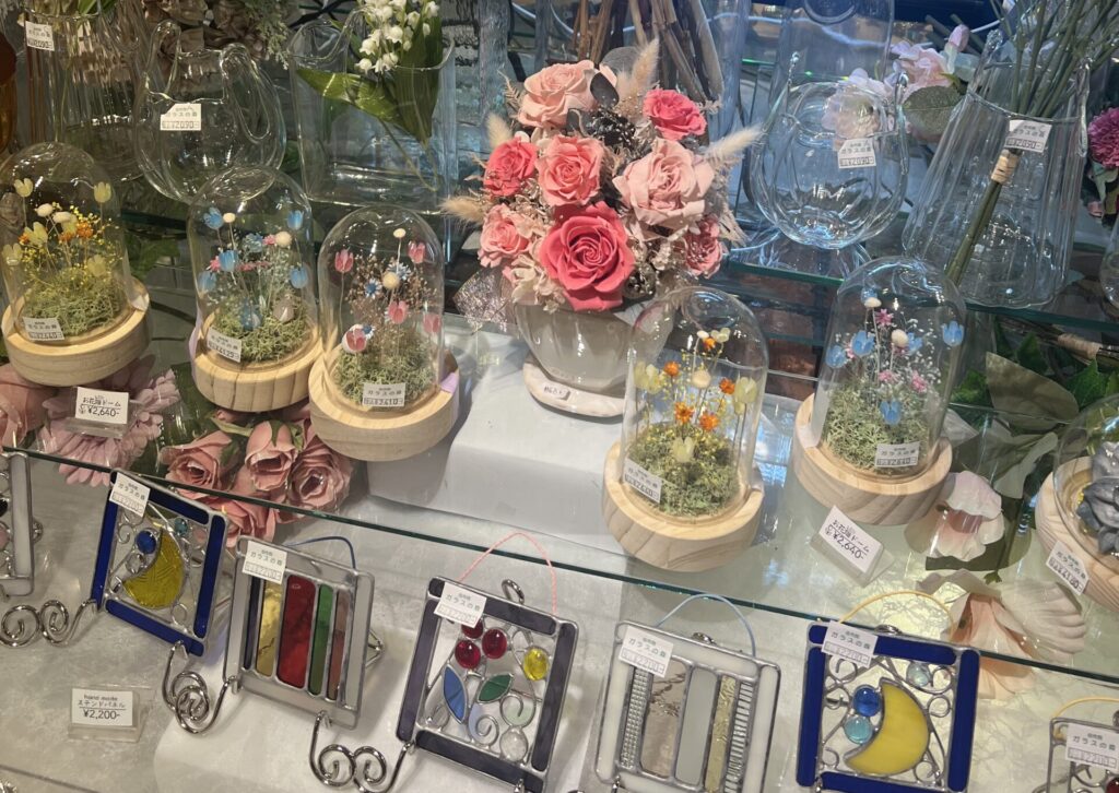 湯布院食べ歩き ガラスの森